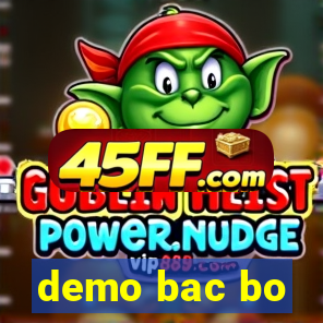 demo bac bo